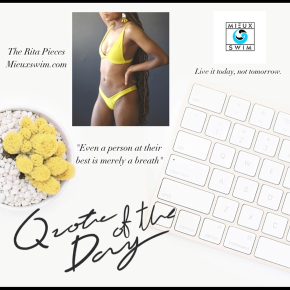 Mieuxswim.com, a small & exclusive
luxury brand, a new aesthetic to swimwear. - Picture 15 of 16